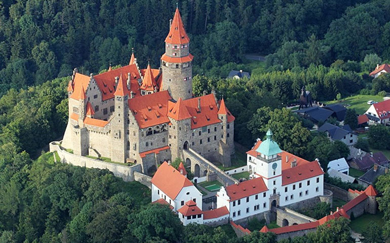 замки и дворцы Чехии